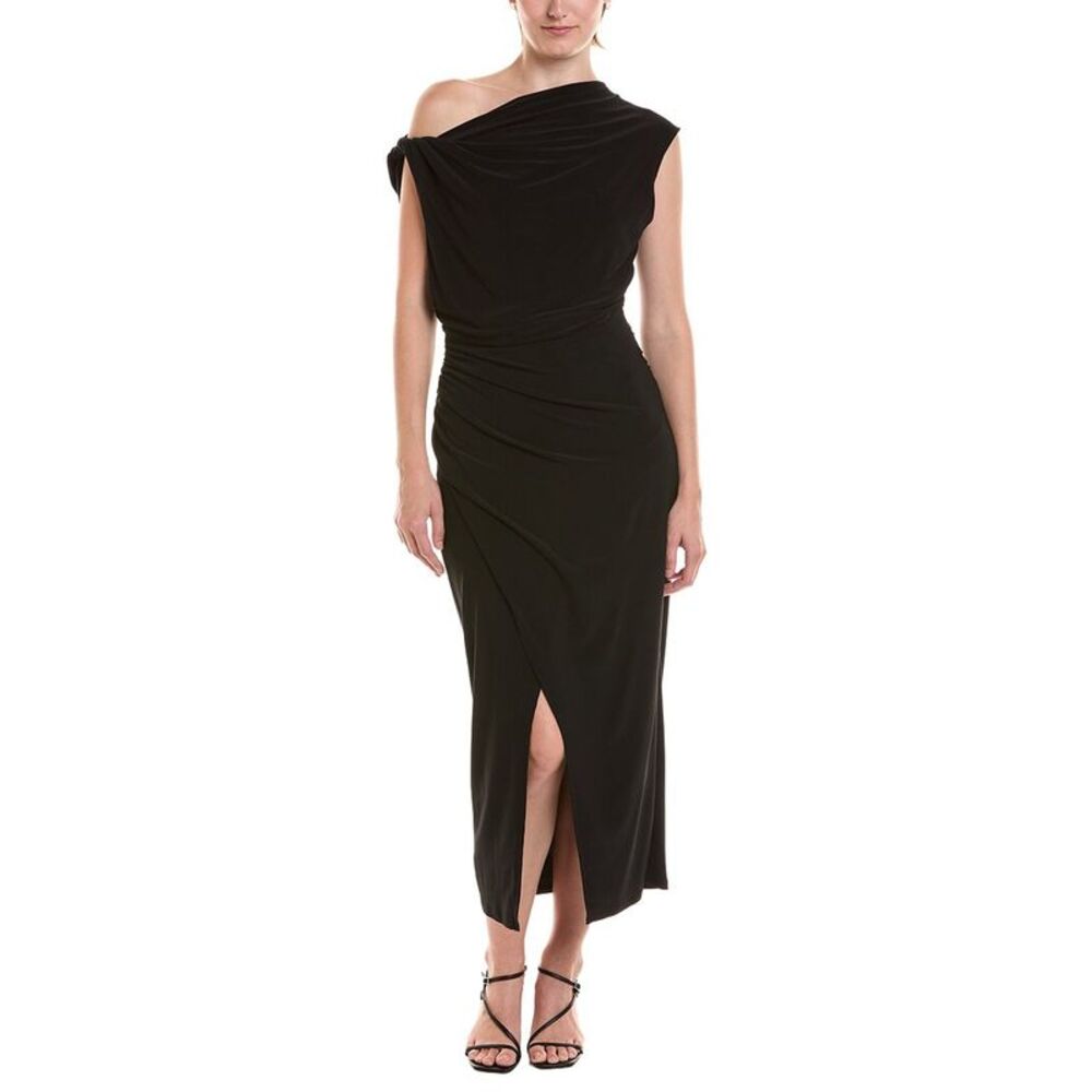 Taylor Womens  Midi Dress, Black